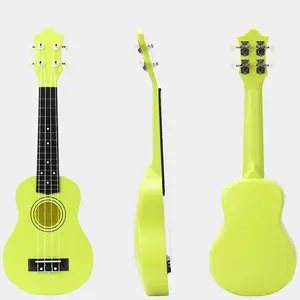 HUASHENG, 21-дюймовая гитара укулеле, маленькая гитара, Красочный музыкальный инструмент, оптовая продажа с фабрики