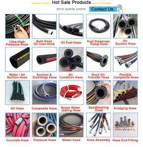 Tuyau hydraulique renforcé en caoutchouc Flexible de 3 pouces, haute température, haute pression, résistant à l'<span class=keywords><strong>essence</strong></span>, fil en acier - Product Image 6