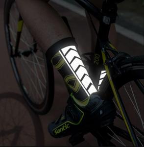 Reflecterende Sokken Voor Fietsen Hardlopen Mannen Night Safety Hi Vis Sport Sokken Glow In The Dark - Product Image 1