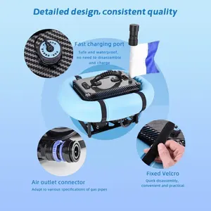 SD-330 Portable Rechargeable Plongée sous-marine Narguilé Système d'air 14m Dispositif respiratoire sous-marin pour la plongée récréative en plein air - Product Image 5