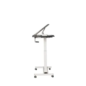 Drafting Desk Removable Ergonomic Hand Crank Drafting Desk With Wheels