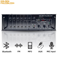 Vente en gros BT5.0 SD Card MIC USB Power Mixer Haut-parleurs numériques Music Mixer Amplifier Audio