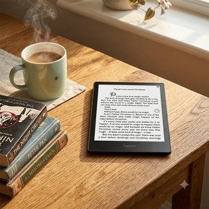 <span class=keywords><strong>เครื่อง</strong></span>อ่านอีบุ๊ค Android ขนาด 6 นิ้ว หน้าจอ E Ink รองรับไฟล์ PDF เชื่อมต่อ WiFi หน้าจอสัมผัส พกพาสะดวก - Product Image 1