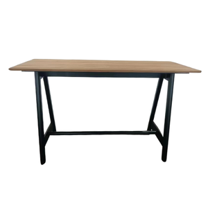 Mesa <span class=keywords><strong>de</strong></span> Bar grande personalizada <span class=keywords><strong>de</strong></span> alta calidad con parte superior <span class=keywords><strong>de</strong></span> chapa y madera contrachapada estable con base <span class=keywords><strong>de</strong></span> metal <span class=keywords><strong>para</strong></span> muebles <span class=keywords><strong>de</strong></span> restaurante y contratación <span class=keywords><strong>de</strong></span> <span class=keywords><strong>eventos</strong></span> - Product Image 1