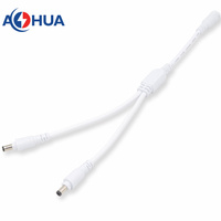 Connecteur à verrouillage rapide M13 connecteur DC mâle et femelle 5.5mm x 2.1mm prise d'alimentation/prise/adaptateur/prise avec câble pour bande Led