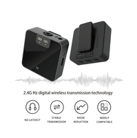 Microphone cravate espion de haute qualité, système de microphone sans fil pour revers, adapté aux interviews et aux enregistrements de la vie quotidienne