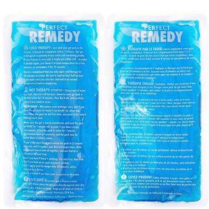 เจลประคบเย็นแบบใช้ซ้ำได้ Perfect Remedy สำหรับอาการบาดเจ็บ ประคบร้อนและเย็น ทนทาน นุ่ม ยืดหยุ่น บรรเทาอาการปวดอย่างรวดเร็วและฟื้นตัวได้ไว - Product Image 1