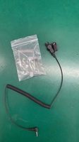 Écouteur filaire à tube acoustique 3,5 mm, mono-écoute, réduction de bruit, pour Motorola, Icom, talkie-walkie et autres appareils