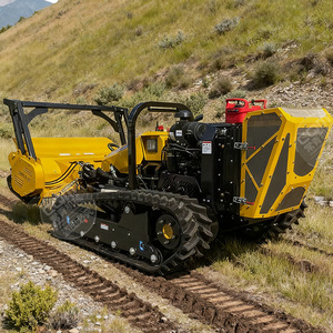 Machine agricole de défrichage de terrain télécommandée à moteur diesel pour usage agricole - Product Image 3