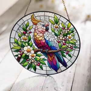 Décoration pour la maison, attrape-soleil, décoration pour <span class=keywords><strong>fenêtre</strong></span>, vitrail, cadeaux d'anniversaire pour femmes - Product Image 2