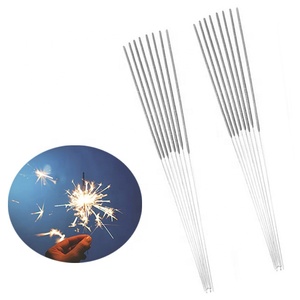 Hot Sale 20-Inch Golden Silver Sparkler Handheld Firecracker for New Year Christmas Birthday Wedding Parties Durable Powder