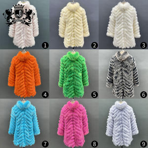 Janefur Nouvelle mode manteau d'hiver veste femmes manteau de fourrure de renard à lanières avec fourrure de renard brasil manteaux de fourrure véritable bon marché - Product Image 6