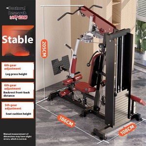 Attrezzatura Fitness Indoor Completa per Casa, Macchinario Multifunzione per Allenamento Forza, Stazione Singola Combinata con Panca e Rack per Pectoral Machine - Product Image 3