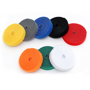 High Quality Custom High Top Shoes <strong>Hook</strong> and <strong>Loop</strong> Tape Webbing Strap With Self-adhesive Cable Ties <strong>Reusable</strong> Cord Wraps Tape - Product Image 3