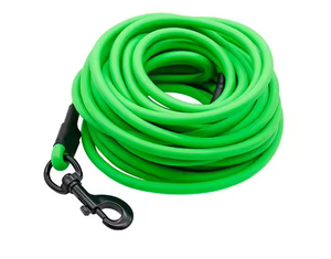 Guinzaglio per cani impermeabile arancione verde guinzaglio lungo per addestramento cane impermeabile in Pvc guinzaglio cane - Product Image 2
