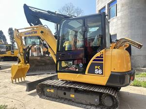 Used KOMATSU PC56-7 PC56-8 Hydraulic Crawler Excavator 5 Ton Mini Digger <b>Construction</b> <b>Machinery</b> PC56-8 for Sale - Product Image 6