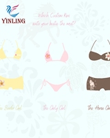 Bikinis triangulaires à dégradé de couleurs personnalisables, vêtements de plage, maillots de bain à étiquette privée, maillots de bain sexy pour femmes, maillot de bain string