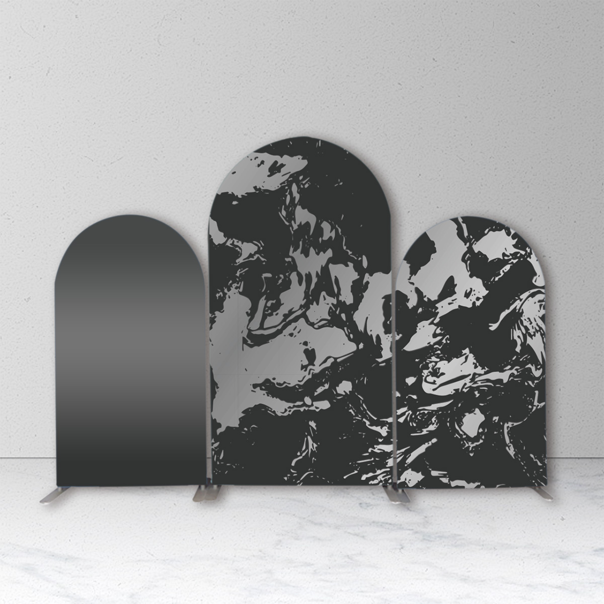 Горячая Распродажа, алюминиевая рамка, тканевая печать, популярные арки, изогнутые фоновые панели, подставка для украшения свадебной вечеринки, мероприятия