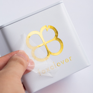 สติกเกอร์โลโก้โลหะแบบกำหนดเอง กันน้ำ สำหรับตกแต่งแก้ว ขวด และบรรจุภัณฑ์ - Product Image 6