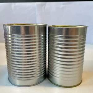 Boîtes de conserve vides de qualité alimentaire <span class=keywords><strong>en</strong></span> 3 pièces, 401*411, 800g, vente <span class=keywords><strong>en</strong></span> gros, avec couvercles faciles à ouvrir pour <span class=keywords><strong>la</strong></span> pâte de <span class=keywords><strong>tomate</strong></span>, les sardines, le poisson - Product Image 5