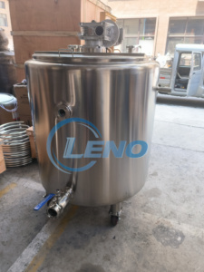 Cuve de fusion à double <span class=keywords><strong>lame</strong></span> rotative 500L 1000L pour pâte de chocolat haute viscosité et cire de caramel - Product Image 3