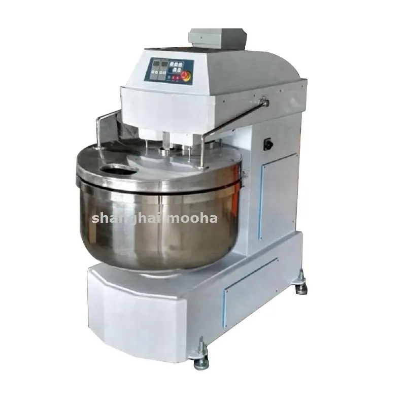 Padaria comercial 240l máquina de mistura de farinha, 100kg misturador de massa espiral para equipamentos de pão e cozimento