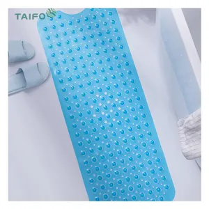 TaiFo prix d'usine tapis de bain de massage de douche en PVC antidérapant à forte aspiration
