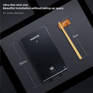 Máy nước nóng không bình 5KW, thiết kế an toàn, bảo vệ quá nhiệt, hiển thị nhiệt độ LED, dùng điện cho xe RV, ngoài trời, khách sạn, hộ gia đình, xe hơi, vòi sen - Product Image 3