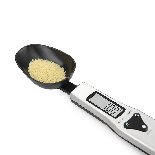 Hot Selling Adjustable Stainless Steel Kitchen Scale Cooking Digital Measuring Spoon LCD Display Food Weight Electronic Scale