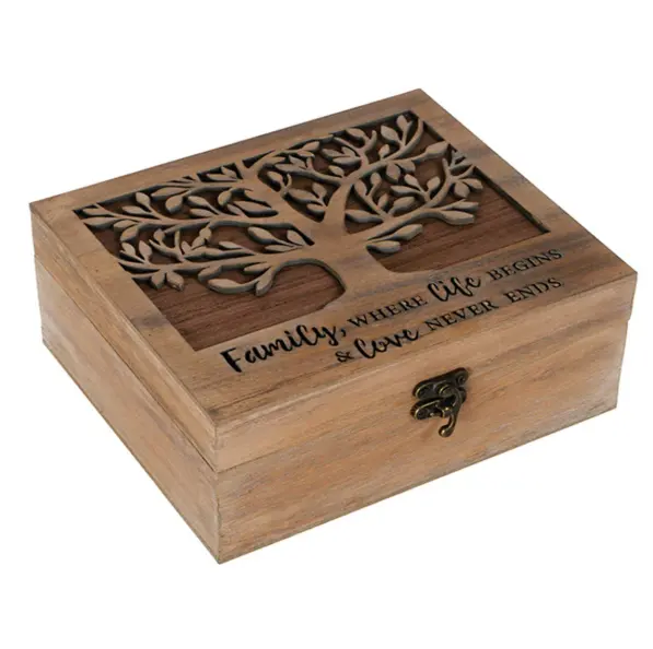 Wooden crafts Custom Essential Oil Wooden Box 36 Slots Essential Oil Storage Case