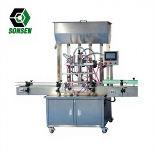 SONSEN Automatische Vulflesmachine voor Sap en Water, Volledig Automatische Vulflesmachine met 4 Koppen - Product Image 1