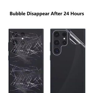 Pellicola Protettiva Posteriore in TPU Idrogel S26 di Design Esclusivo, Opaca Anti-Riflesso e HD Trasparente per <span class=keywords><strong>Samsung</strong></span> Galaxy S26 + Ultra S25 - Product Image 3