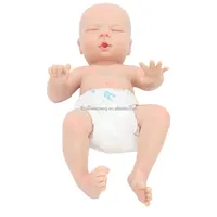 33 cm drink and pee Reborn Baby Dolls Girl bambola in Silicone di alta qualità simulazione morbida Solid Rebirth Doll High-end dipinta