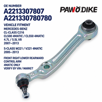 Lengan Kontrol Bawah Depan dengan Ball Joint OE A2213307807 dan A221330780780 untuk Mercedes Benz CL500 CL550 Kit Sasis Mobil Lengkap
