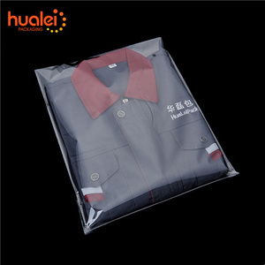 100 Stks/pak 19Cm Breedte Grote Zelfklevende Transparante Doorzichtige Verpakking <span class=keywords><strong>Cpp</strong></span> Bopp Plastic Opp Zakken Voor Kleding Kleding - Product Image 1