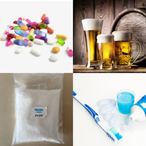 Fabricante GMP de 20 años, venta al por mayor, crospovidona PVPP, productos químicos de uso diario, pasta de dientes, espesante, estabilizador dispersante - Product Image 1