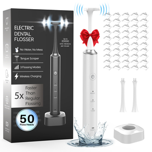 Hydropulseur électrique sans fil portable pour soins bucco-dentaires, idéal pour les voyages - Product Image 1