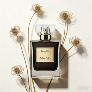 Nuevo Diseño 2026, Botella de Perfume Transparente de Vidrio, Capacidad 30ml 50ml 100ml con Tapa Transparente - Product Image 2