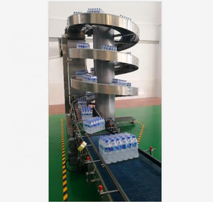 Caisses d'emballage automatiques Convoyeur vertical en spirale/Machine de levage de convoyeurs en spirale/Convoyeur à chaîne en spirale - Product Image 4