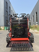 Mini chargeuses compactes à moteur EPA neuves et bon marché, machines de terrassement, petit camion de jardin, chargeuse sur pneus avec accessoires