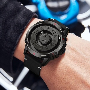 DOM 1737 Boule magnétique Création personnalisée Chic Sports Cool <span class=keywords><strong>Concept</strong></span> Bezel-less Fashion Design Montre homme Bracelet métal - Product Image 3