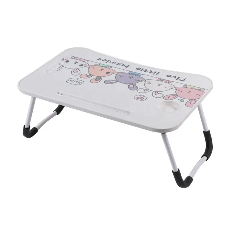 Folding Desk Portable Adjustable Laptop Stand For Bed lying book holder