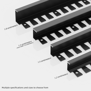 Sàn chuyển tiếp Dải sàn gỗ khoảng cách bao gồm tham gia dải kim loại cạnh <span class=keywords><strong>TRIM</strong></span> Strips cho thảm/sàn đá cẩm thạch Khoảng cách kết nối thanh - Product Image 2