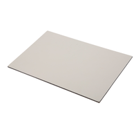 Panneau composite en aluminium ignifuge, écologique, antistatique, design moderne, revêtement mural intérieur/extérieur, 3 mm, enseignes publicitaires