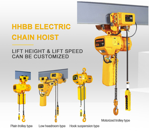 Palăng nâng Trung Quốc Chain hoist Electric 220V-440V Chain hoist Electric 25ton Crane Palăng HBB Chain hoist Electric Crane - Product Image 3