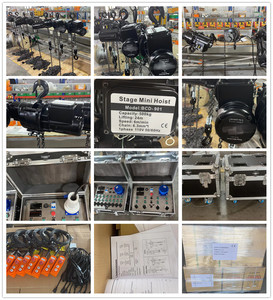 Polipasto de cadena de escenario eléctrico de alta calidad 500kg 1ton 2ton polipasto de escenario eléctrico para truss - Product Image 2