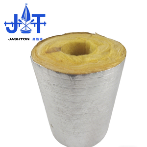 Lámina de Aislamiento <span class=keywords><strong>para</strong></span> Tuberías de Lana de Vidrio GLASS-296, Revestida con Papel de Aluminio, Ecológica, No Combustible, Conductividad Térmica - Product Image 5