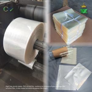 Film rétractable en PVC pour emballage de boîte à cosmétiques Boîte à cosmétiques thermorétractable Sacs d'emballage d'emballage en PVC - Product Image 1