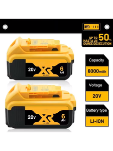 DeWalt-Batería recargable máxima de 18V, herramienta original de alta energía, DCB203, DCB204, DCB205, DCB206 - Product Image 5