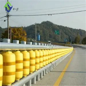 Bridge, dangerous section, curved section, cave, tunnel Safety Roller Barrier Rolling Guardrail